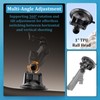 LOKTENWO Twist-Lock Suction Cup Mount with 1” Ball
