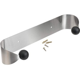 Contemporary Under Cabinet Paper Towel Holder - Satin Nickel