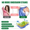100PCS Underarm Sweat Pads, Non-woven Disposable Armpit Sweat Pads, Antiperspirant
