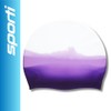 Sporti - Gorro de natación de silicona multicolor