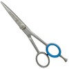 Professional Stainless Steel Hair Scissors with Finger Rest 15.5 cm