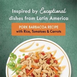 Purina Fancy Feast Medleys Wet Food for Cats Pork Barbacoa with Rice, Tomatoes and Carrots in Savory Juices - (Pack of 24) 3 oz. Cans