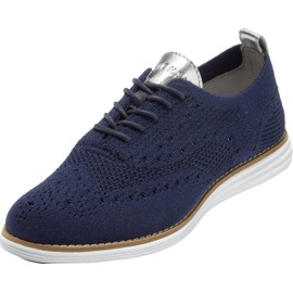 Cole Haan womens Originalgrand Stitchlite Wingtip Oxford, Blue, 7 US