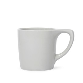 notNeutral Lino Porcelain Coffee Cup for Personal, Restaurant, Commercial Use - 10oz - Single Cup (Light Gray)