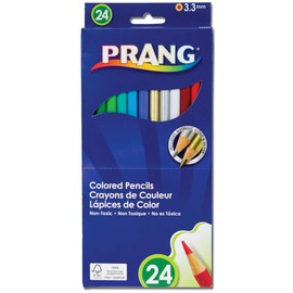 DIXON TICONDEROGA COMPANY PRANG COLORED PENCIL SETS 24 COLOR (Set of 3)