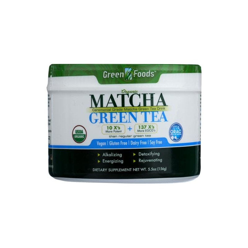 Organic Ceremonial Grade Matcha Green Tea from Japan - 5.5oz