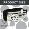 MUNSKT Kawaii Panda Pencil Case, Elegant, Large Capacity Pencil Case,