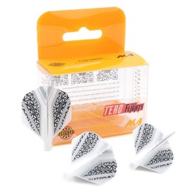 CUESOUL TERO AK4 Dart Flights Standard Shape with Attractive Pattern, Set of 3