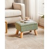 YMYNY Storage Ottoman, Footstool, Small Foot Stool with Sturdy Wood