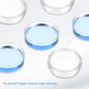 PATIKIL 90mm/3.5 Inch Plastic Petri Dishes with Lids, 1 Pack