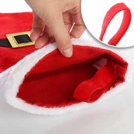 com-four® Christmas Stockings in Various Designs for Hanging - Christmas Socks - Stocking