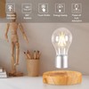 UVEHAS Levitating Light Bulb, Floating Rotating LED Bulb Lamp, Touch