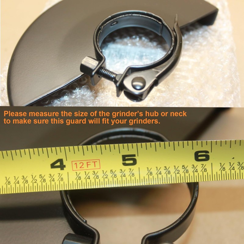 6.45" Angle Grinder Guard for 6"/5"/4-1/2"/4" Grinder Blades Wheel Disc