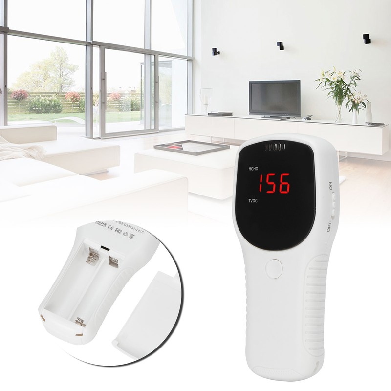 Formaldehyde Detector Portable Indoor Home TVOC Air Quality Monitor Gas