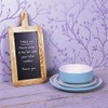 Freestanding or Hanging Double Sided Paddle Chalkboard - Promote Special