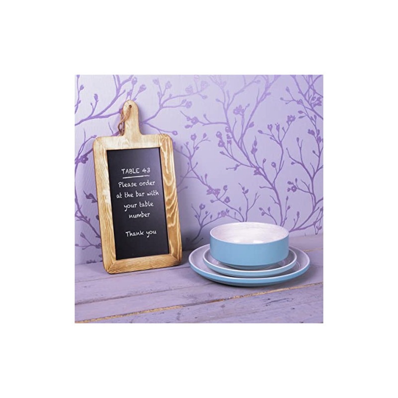 Freestanding or Hanging Double Sided Paddle Chalkboard - Promote Special