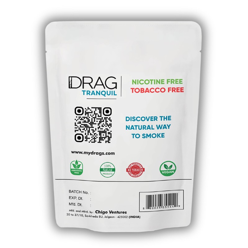 Herbal Smoking Blend - Drag (Blend of Exotic Flowers and