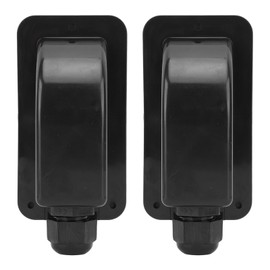Solar Single Cable Entry Gland for Solar Cable Housing for 6mm2 to 12mm2 Cable Ideal for RV Boat and More (Black)