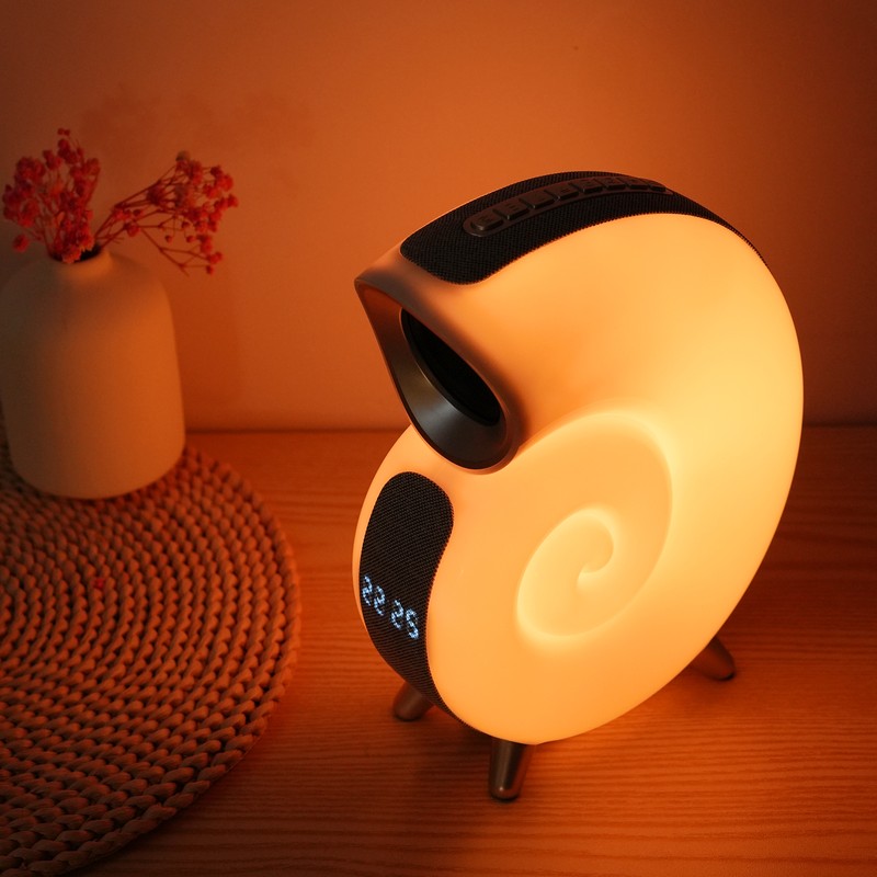 Conch music light creative smart BT audio APP control wake