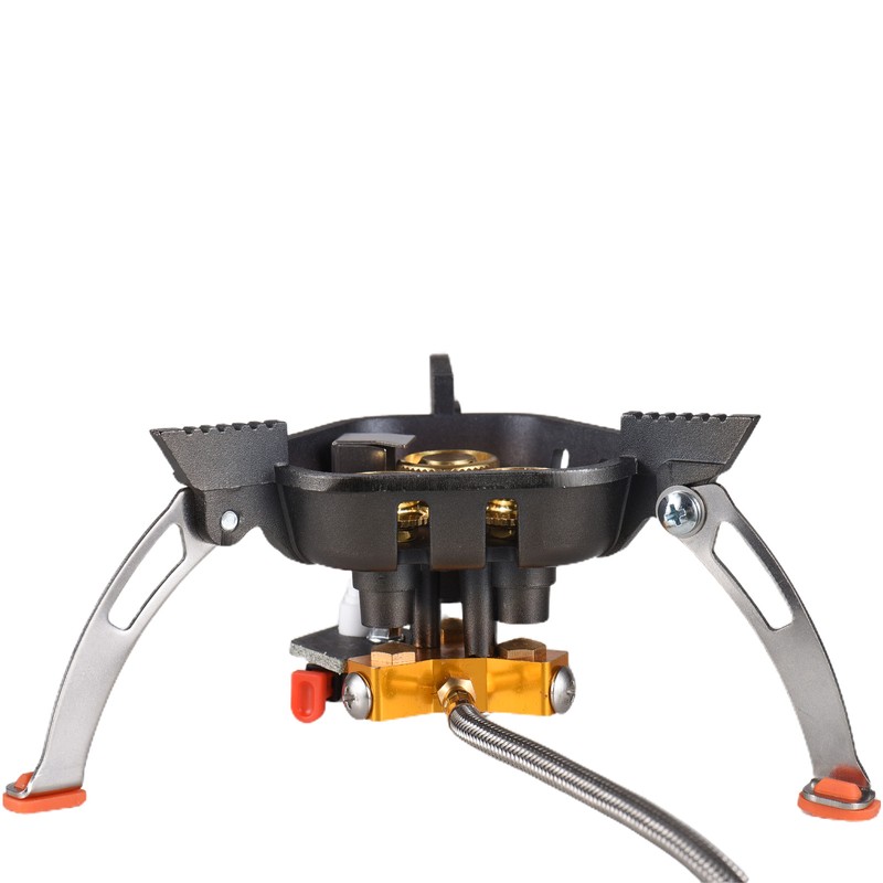 3-Core Burner Camping Stove 6800W Hiking Gas Stove Propane Butane