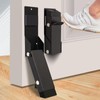 Door Stoppers Adhesive, Kick Down Door Stop Holder Keep Door