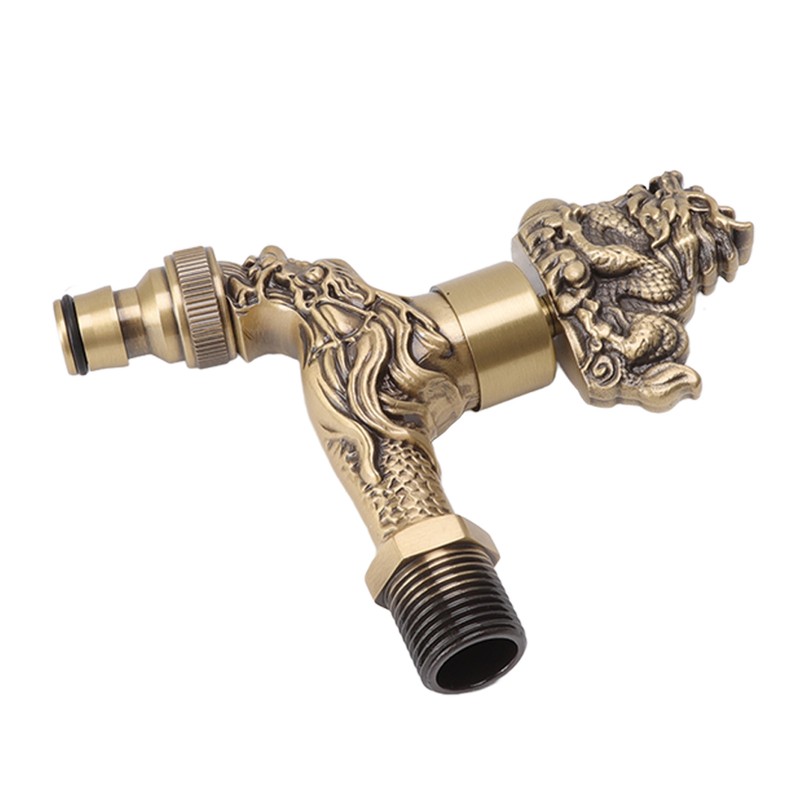 Water Faucet Copper Tap G1/2 Female Thread Home Decoration for