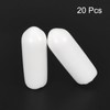 uxcell 20pcs Rubber End Caps 5mm ID Vinyl Round End