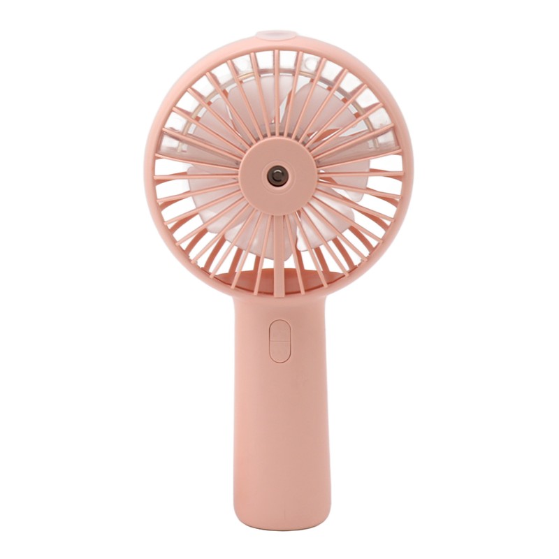 Handheld Misting Fan Quiet 2000mAh 3 Wind Speed 2 Spray