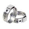 1/2 Inch PEX Cinch Clamp Rings - 30 PCS Stainless