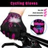BTNEEU Fingerless Cycling Gloves with Gel Mountain Bike Gloves Half
