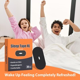 Mouth Tape for Sleeping 60 Pack, Portable & Simple to Use W7