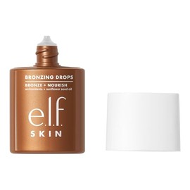 e.l.f. SKIN Bronzing Drops, Rose Gold (Rosy Bronze Shimmer) | Liquid Face Tinted Serum with Vitamin E & Sunflower Oil, Shimmer Finish, Vegan & Cruelty