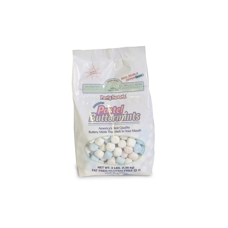 Buttermints - 2.75 Pounds Bulk (White)