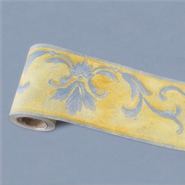 Yifely Yellow Wallpaper Border Self Adhesive Wall Covering Kitchen Bathroom Bedroom Tiles Decor Sticker