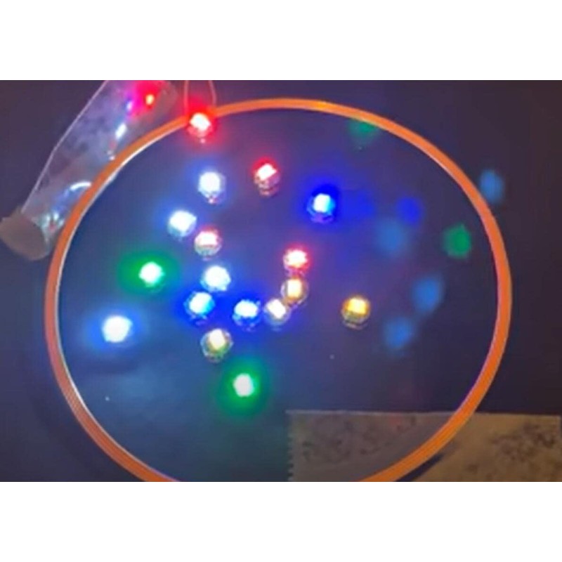 Taidacent 80mm Long Distance 5V Wireless LED Coil Inductive Coil