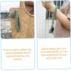 Llaveros De Macramé Para Mujer Pulsera De Muñeca Con Accesorio