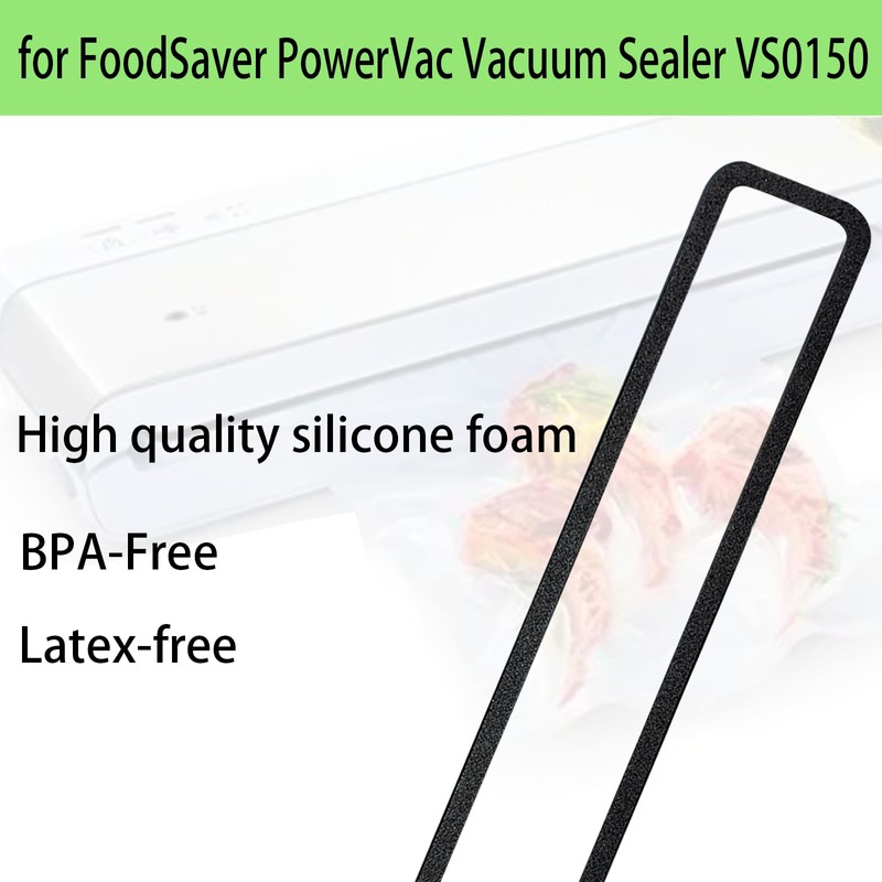 ziHenryDa Foam Replacement Gaskets compatible with FoodSaver PowerVac Compact Vacuum