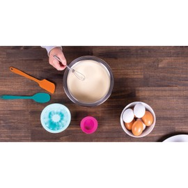 Mrs. Anderson's Baking Mini Tool Set, 4-Piece, Nonstick Flexible and Heat-Resistant Silicone