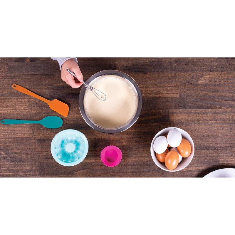 Mrs. Anderson's Baking Mini Tool Set, 4-Piece, Nonstick Flexible and