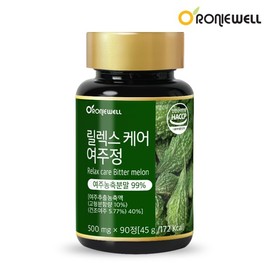 Ronniewell Roniwell Relax Care Organic Yeoju Tablets 90 Tablets (3-month supply) / 로니웰 릴렉스케어 유기농 여주정 90정 3개월분