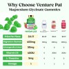 Venture Pal 60 Day Supply Magnesium Glycinate 400mg Gummies with