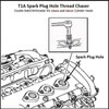 Alltooetools Spark Plug Hole Thread Repair Chaser Tool M10 x