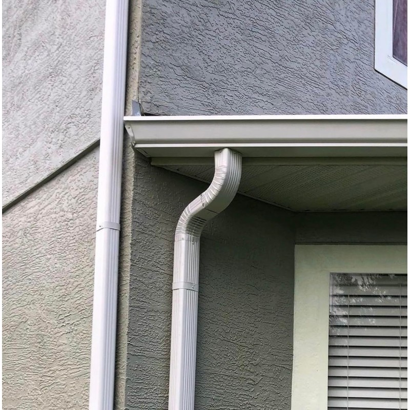 VYH Downspout Gutter Elbows （Positive Elbow，3"x4" 90 Degrees Style A