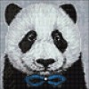 Crafting Spark Panda with Bow Tie CS2466 7.9 x 7.9