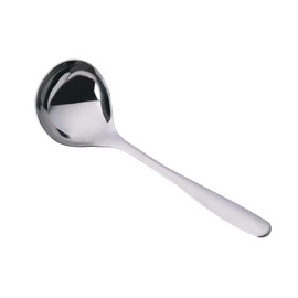 UUYYEO Stainless Steel Mini Soup Ladle Small Deep Spoon Kitchen Serving Sauce Ladle Gravy Soup Spoon Ladle for Cooking