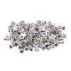 Unxuey Pack of 100 M5 Aluminium Alloy Rivet Nuts Knurled