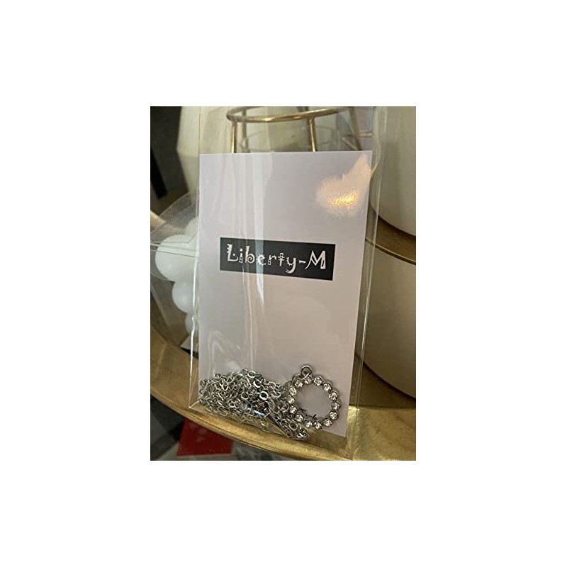 LIBERTY-M BTS Style JIN Jin Necklace Spike Chain with CZ