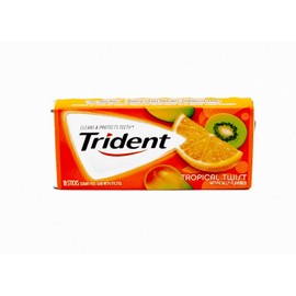 Trident Sugar Free Gum (Tropical Twist, 18-Piece, 12-Pack)