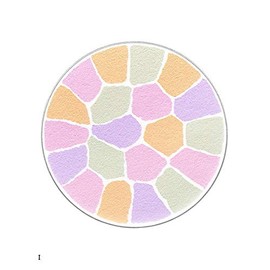 Elegance La Poodle Autonuance Face Powder for Remake 0.3 oz (8.8 g) (I Elegant (Refill))