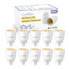 Luxvista Gx24q to E26/E27 LED Light Sockets Adapter, Gx24 to